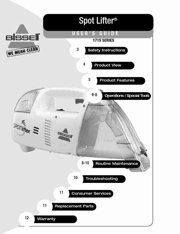 Bissell Vacuum Cleaner 1715-page_pdf